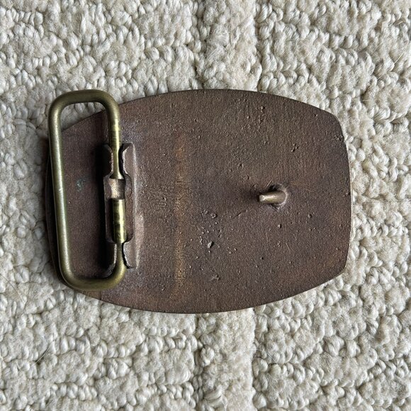 1978 World 3-Day Eventing Championships Belt Buckle Land Rover Kentucky - Picture 3 of 3